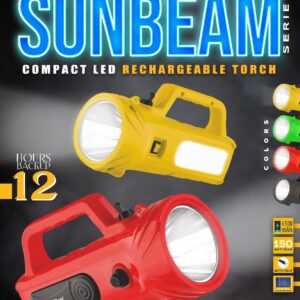 Compact LED Rechargeable Torch