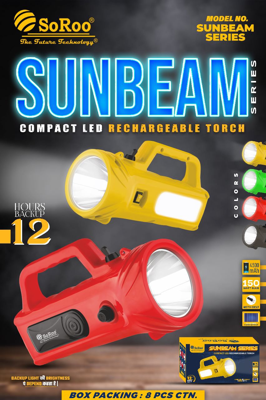 Compact LED Rechargeable Torch