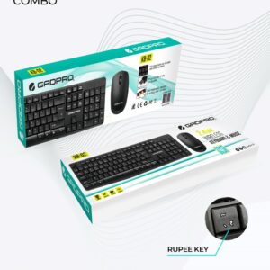 GADPRO Wireless Keyboard and Mouse