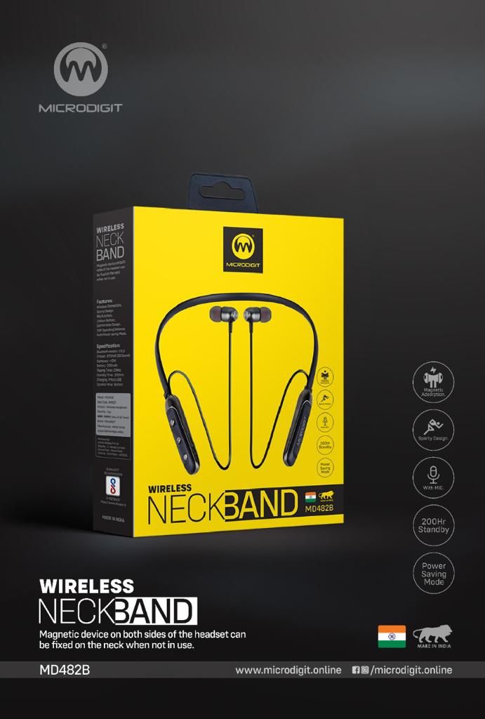 Wireless Neckband MD482B